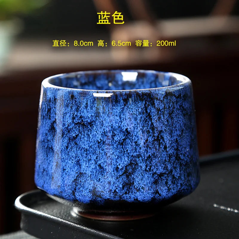 Handcrafted Ceramic Tea Cup – Vintage Stoneware Mug