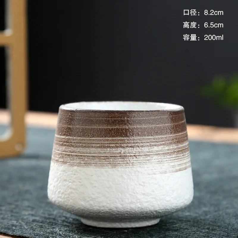 Handcrafted Ceramic Tea Cup – Vintage Stoneware Mug